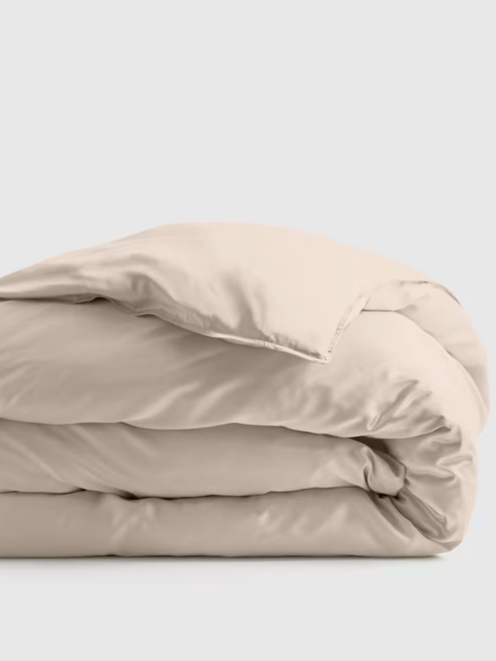 Quince Bamboo Duvet Cover King/CAL King Sand